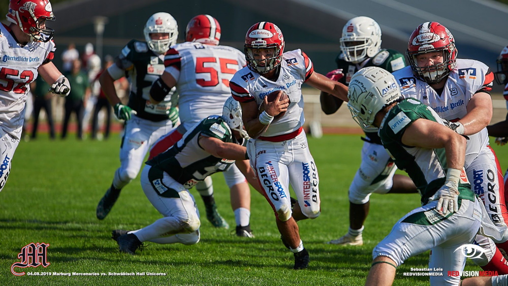 Marburg empfängt CEFL Champion aus Schwäbisch Hall